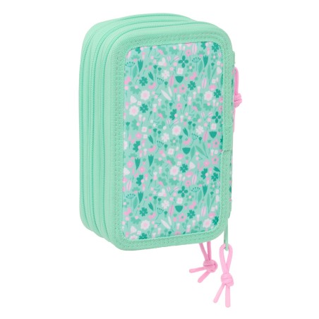 Necessaire Safta Cuore Menta 12,5 x 19,5 x 5,5 cm 37 Pezzi