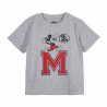 Maglia a Maniche Corte per Bambini Minnie Mouse Grigio 3 Anni