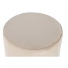 Poggiapiedi DKD Home Decor Beige Bordeaux Velluto 40 x 40 x 42 cm (2 Unità)