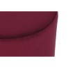Poggiapiedi DKD Home Decor Beige Bordeaux Velluto 40 x 40 x 42 cm (2 Unità)
