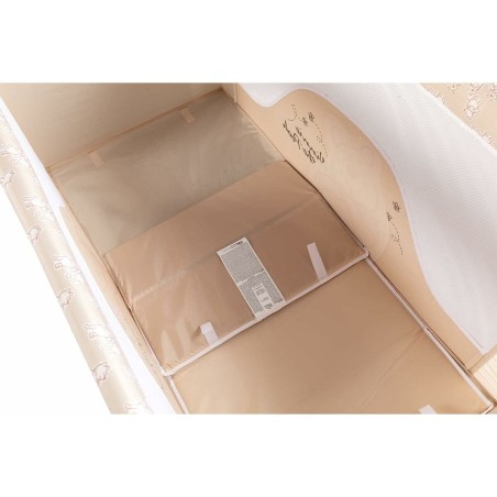 Culla da Viaggio Winnie The Pooh CZ10609 120 x 65 x 76 cm Beige