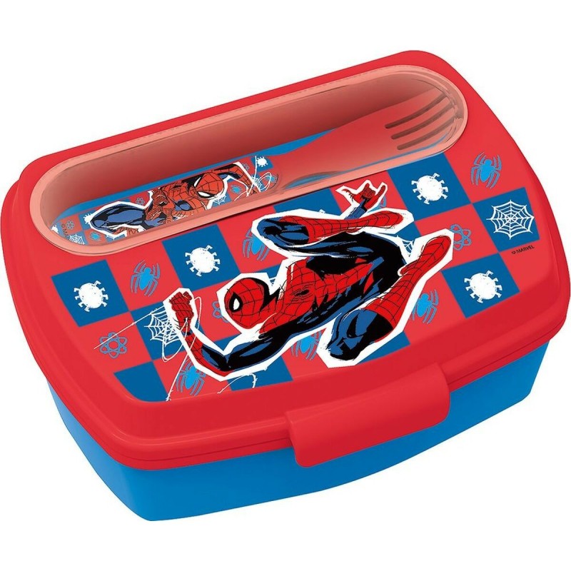 Portamerenda con Accessori Spider-Man CZ11272 Plastica