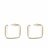 Orecchini Donna Shabama Moore Ottone bagnato in oro 3 cm