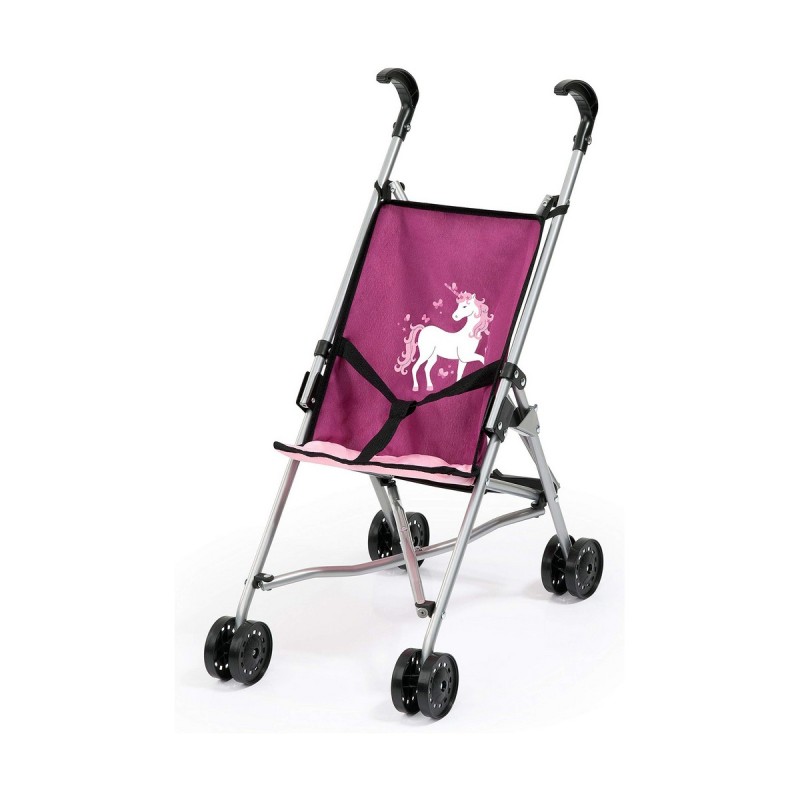 Carrozzina per Bambole Reig Viola Ombrelli Unicorno Carrozzina per Bambole Reig Viola Ombrelli Unicorno