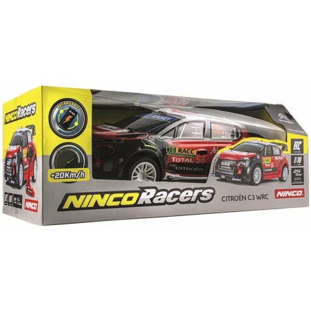 Macchinina Radiocomandata Citroën C3 WRC Ninco Caricabatterie USB Batteria 2,4 GHz 1:10