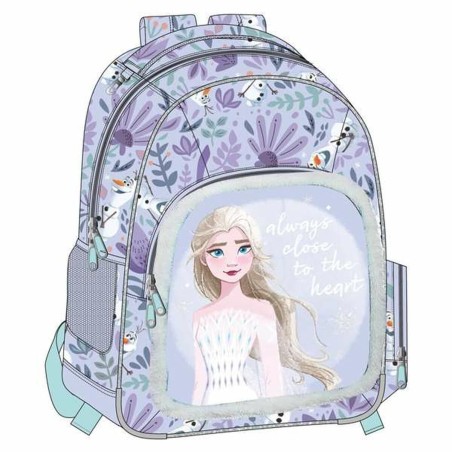 Zaino Scuola Frozen Lilla