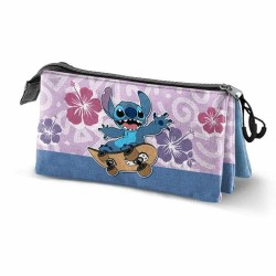 Portaoggetti Triplo Lilo & Stitch 23 x 8 x 11 cm