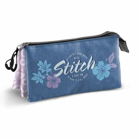 Portaoggetti Triplo Lilo & Stitch 23 x 8 x 11 cm