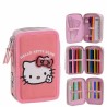Astuccio Hello Kitty Rosa 12,5 x 6,5 x 19,5 cm