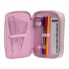 Astuccio Hello Kitty Rosa 12,5 x 6,5 x 19,5 cm