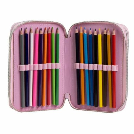 Astuccio Hello Kitty Rosa 12,5 x 6,5 x 19,5 cm