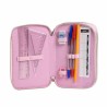 Astuccio Stitch Lilla 12,5 x 6,5 x 19,5 cm