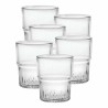 Set di Bicchieri Duralex Impilabile Trasparente 6 Pezzi 160 ml (12 Unità)