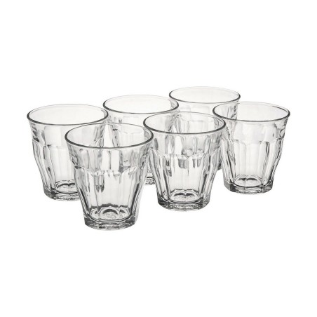 Set di Bicchieri Duralex Picardie Trasparente 160 ml 6 Pezzi (12 Unità)
