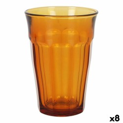 Set di Bicchieri Duralex Picardie Ambra 4 Pezzi 360 ml (8 Unità)