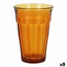 Set di Bicchieri Duralex Picardie Ambra 4 Pezzi 360 ml (8 Unità)