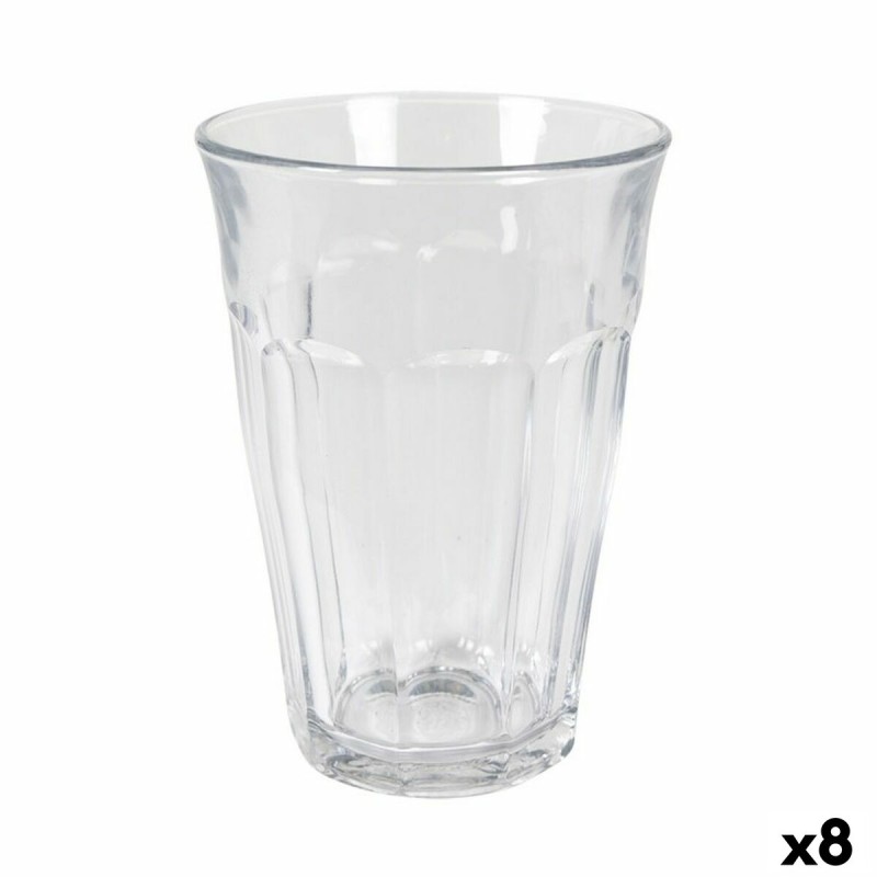 Set di Bicchieri Duralex Picardie Trasparente 4 Pezzi 360 ml (8 Unità) Set di Bicchieri Duralex Picardie Trasparente 4 Pezzi 360 ml (8 Unità)