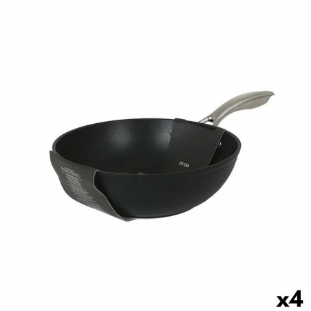 Padella Wok Quttin Spiral Alluminio Forgiato Ø 28 cm (4 Unità)