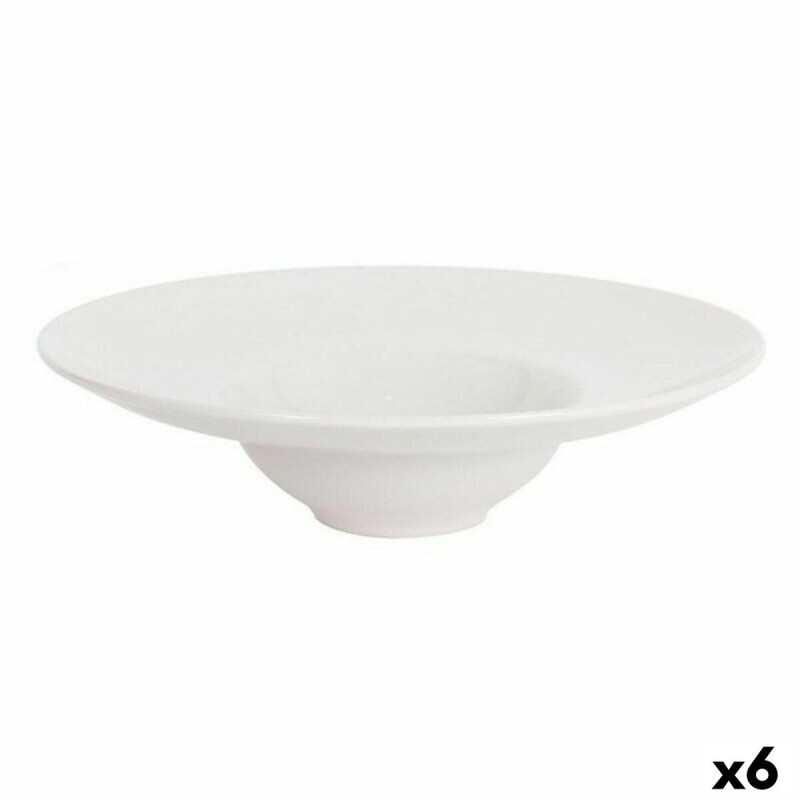 Piatto per Pasta La Mediterránea Bari Avorio Gres (6 Unità) (25 x 6,6 cm) Piatto per Pasta La Mediterránea Bari Avorio Gres (6 Unità) (25 x 6,6 cm)