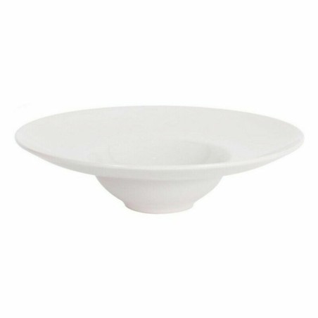 Piatto per Pasta La Mediterránea Bari Avorio Gres (6 Unità) (25 x 6,6 cm)