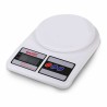 bilancia da cucina Basic Home Digitale 7 kg Bianco 23 x 16 x 3,6 cm (6 Unità)