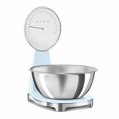 bilancia da cucina Smeg KSF01PBWW Azzurro 5 kg