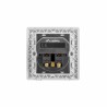 Spina di Alimentazione Lanberg AC-WS01-USB2-F