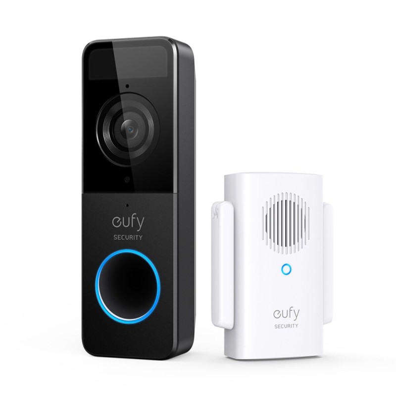 Citofono Intelligente Eufy Video Doorbell 1080p Nero Citofono Intelligente Eufy Video Doorbell 1080p Nero
