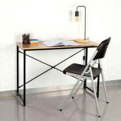 Scrivania Max Home Acciaio Melammina Truciolare 100 x 70 x 40 cm