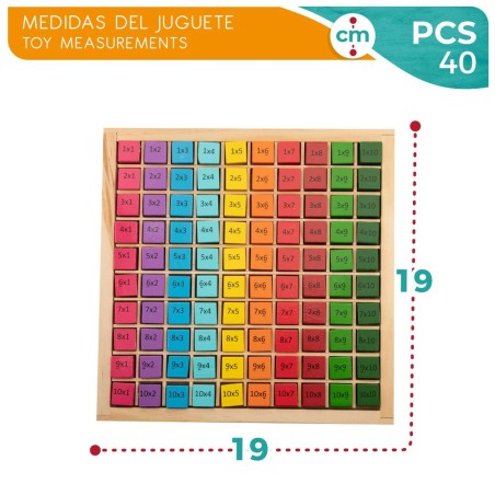 Gioco di abilità Woomax 101 Pezzi 19 x 2 x 19 cm (6 Unità)