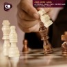 Tabellone da Scacchi e Dama CB Games Legno Sertar (4 Unità)