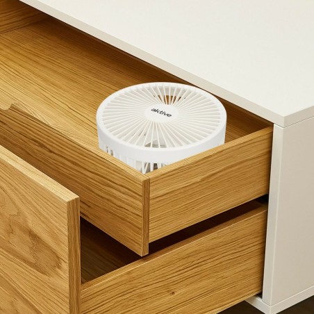 Ventilatore Portatile Pieghevole Aktive Ricaricabile (4 Unità)