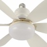 Ventilatore da Soffitto CristalRecord NIKIYA Trasparente 18 W