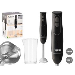 Frullatore ad Immersione Argon JE-908AB Nero Grigio 1000 W