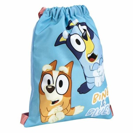 Zainetto con Cordini Bluey Azzurro 27 x 33 cm
