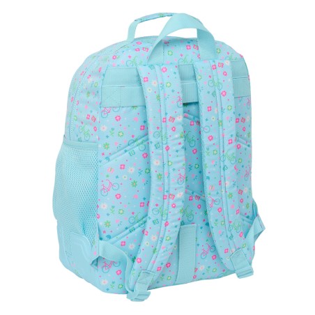 Zaino Scuola Safta Bicicleta Azzurro 32 x 42 x 15 cm