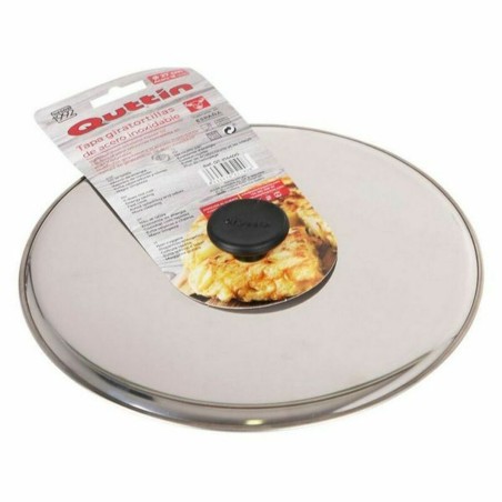 Coperchio Quttin 144881 Acciaio inossidabile Ø 27 cm Acciaio 27 x 27 x 3 cm
