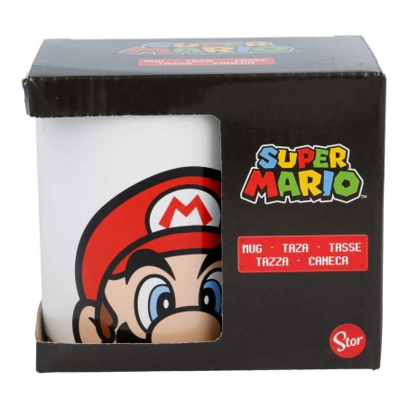 Tazza di Ceramica Super Mario Bianco 325 ml Per bambini Ceramica