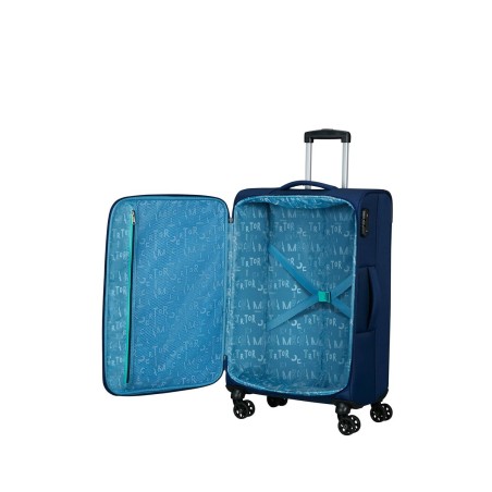 Bagaglio a Mano American Tourister 146675-6636 Azzurro 61 L 68 x 43 x 25 cm