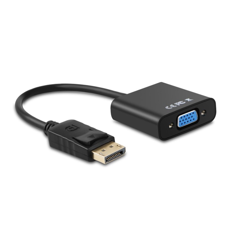 Adattatore DisplayPort con SVGA Aisens A125-0367 Nero Adattatore DisplayPort con SVGA Aisens A125-0367 Nero