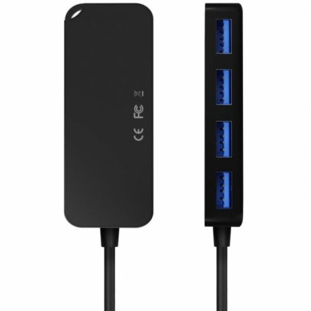 Adattatore di Corrente Aisens A109-0716 USB-C USB x 4