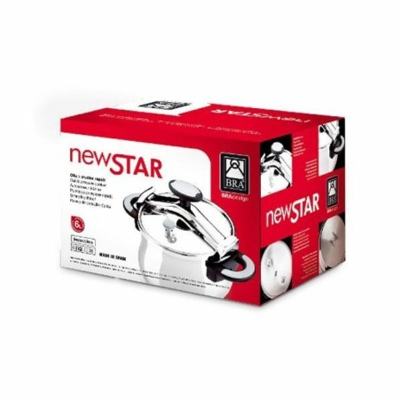 Pentola Express BRA A185501 4,5 L Metallo Acciaio inossidabile Bachelite