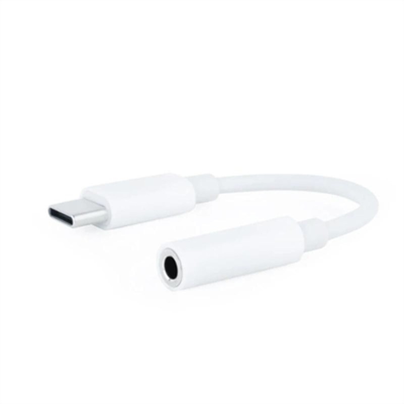 Adattatore USB-C con Jack 3.5 mm NANOCABLE 10.24.1205-W Bianco (1 Unità) Adattatore USB-C con Jack 3.5 mm NANOCABLE 10.24.1205-W Bianco (1 Unità)