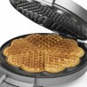 Macchina da Waffle Princess 01.132380.01.001 1200 W Nero Argentato Acciaio