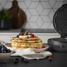 Macchina da Waffle Princess 01.132380.01.001 1200 W Nero Argentato Acciaio