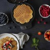 Macchina da Waffle Princess 01.132380.01.001 1200 W Nero Argentato Acciaio