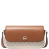 Borsa a Tracolla Michael Kors 35F4GTVC1B-VANILLA Beige 21 x 14 x 4,5 cm