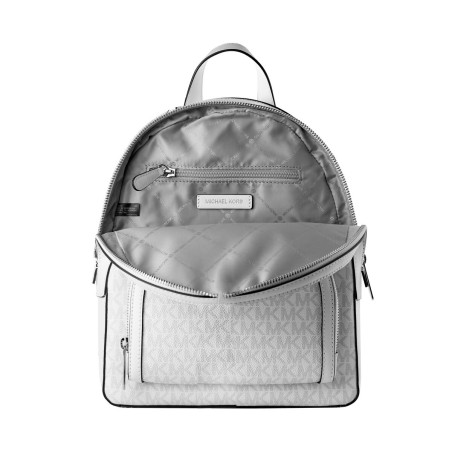 Zaino Casual Michael Kors 35H3S8TB6V-OPTIC-WHITE Bianco 28 x 23 x 10 cm