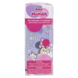Set di Cancelleria Minnie Mouse 25 Pezzi