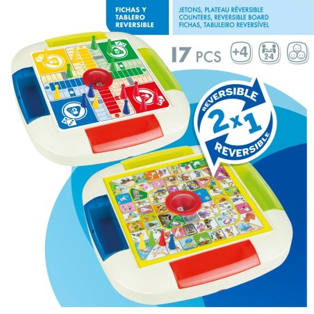 Tabellone per Parcheesi e Gioco dell'Oca CB Games 26 x 5 x 26 cm (6 Unità)